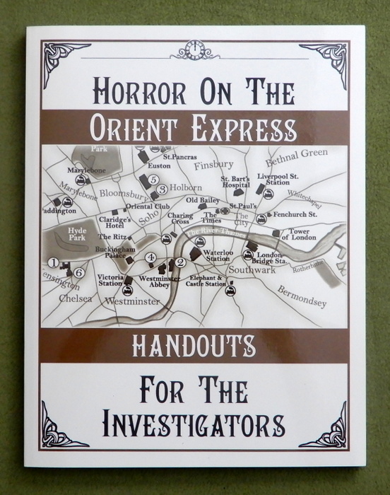 Image for Horror on the Orient Express - Handouts for the Investigators (Call of Cthulhu)