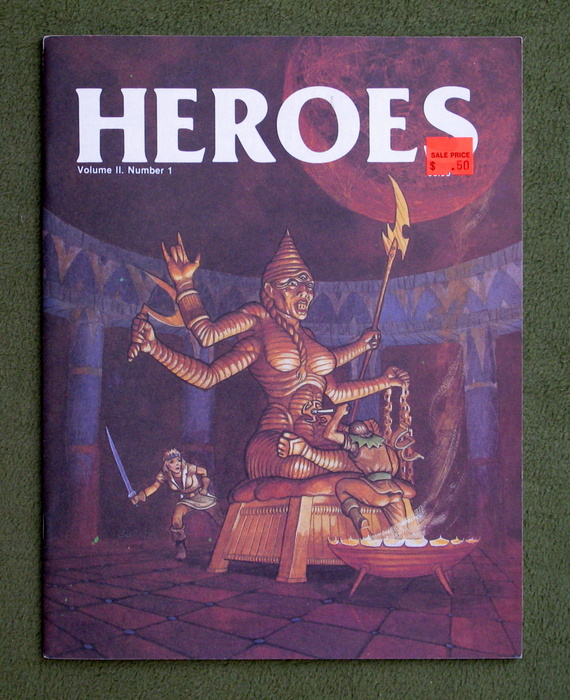 Image for HEROES Role-Playing Magazine: Volume 2, Number 1