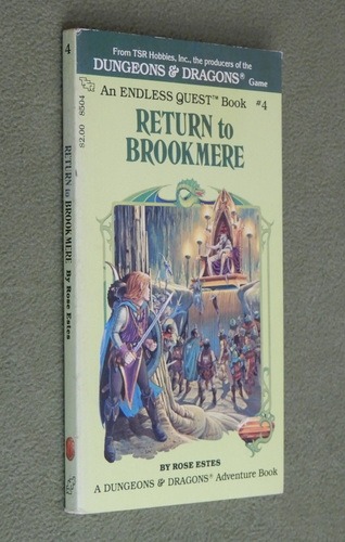 Image for Return to Brookmere (Endless Quest Book 4: Dungeons & Dragons)