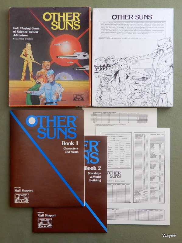 Image for Other Suns: Role Playing Game of Science Fiction Adventure