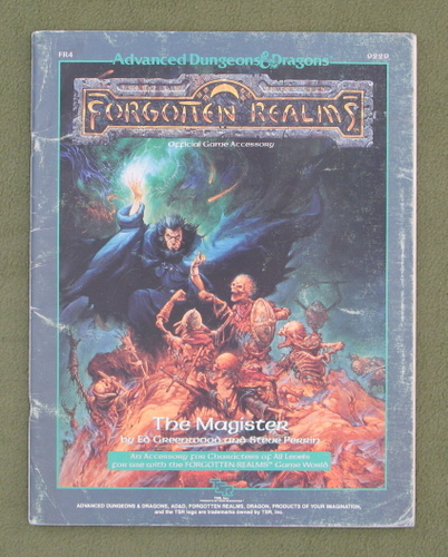 Image for The Magister (AD&D: Forgotten Realms) - PLAY COPY