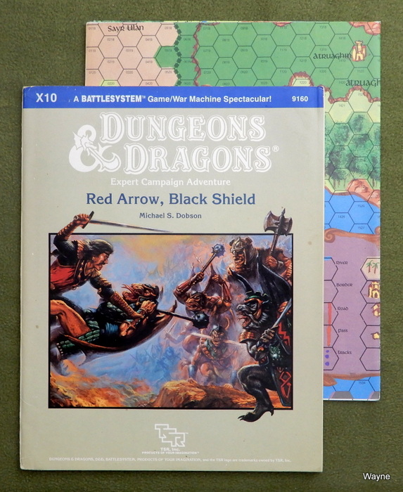Image for Red Arrow, Black Shield (Dungeons & Dragons Supermodule X10) - WATER STAIN - INCOMPLETE