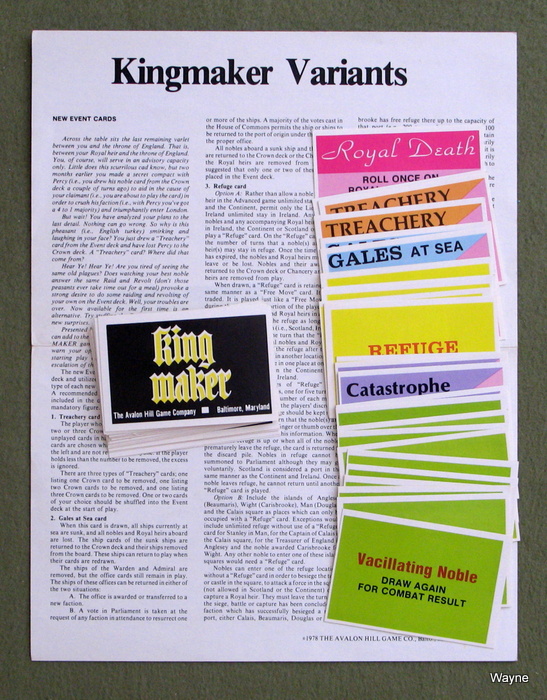 Kingmaker Variant Cards Image for Kingmaker Variant Cards