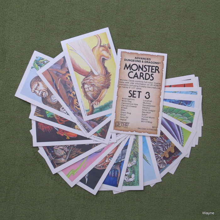 Image for Advanced Dungeons and Dragons Monster Cards, Set No. 3