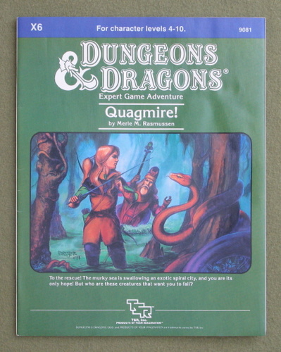 Image for Quagmire! (D&D Module X6) - PLAY COPY