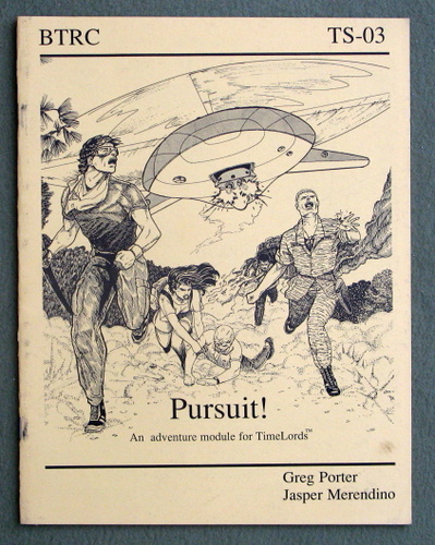 Image for Pursuit!: An adventure module for TimeLords