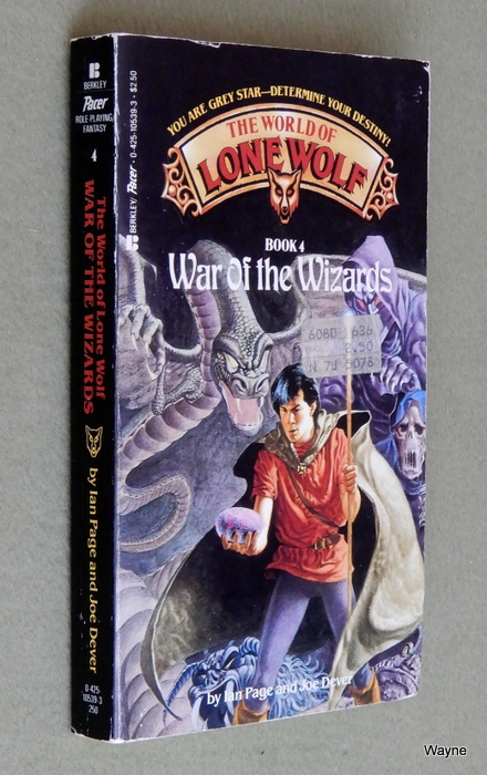 Image for War of the Wizards (The World of Lone Wolf, Book 4)