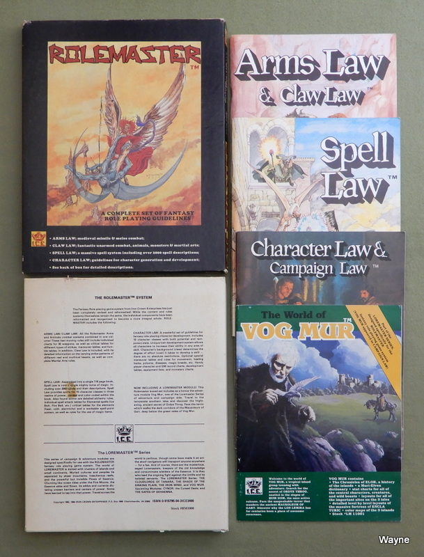 Rolemaster (1st Edition) Image for Rolemaster (1st Edition)
