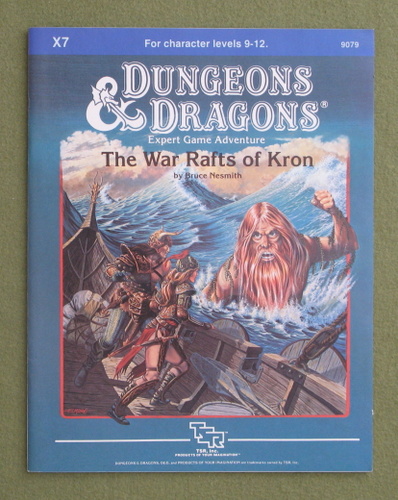 Image for War Rafts of Kron (Dungeons & Dragons Module X7)