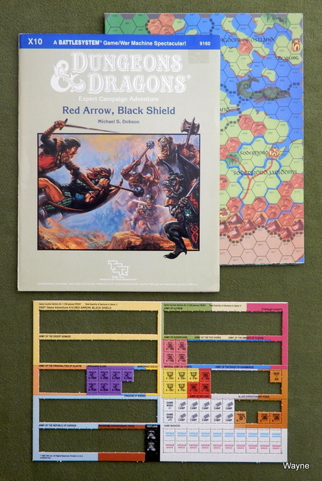 Image for Red Arrow, Black Shield (Dungeons & Dragons Supermodule X10) - INCOMPLETE