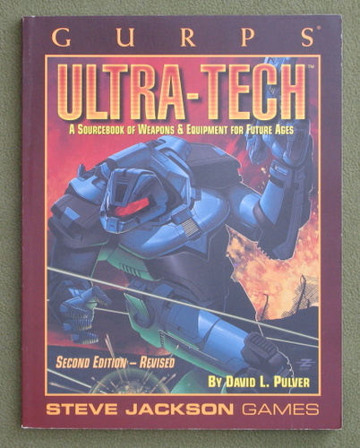 Image for GURPS Ultra-Tech: A Sourcebook of Weapons & Equipment for Future Ages (2nd Edition, Revised)