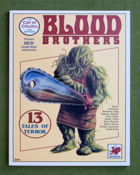 Image for Blood Brothers: 13 Tales of Terror (Call of Cthulhu)