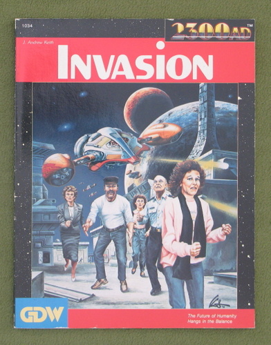 Image for Invasion (2300AD role playing game)