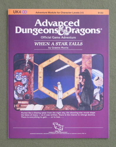 Image for When a Star Falls (Advanced Dungeons & Dragons module UK4)