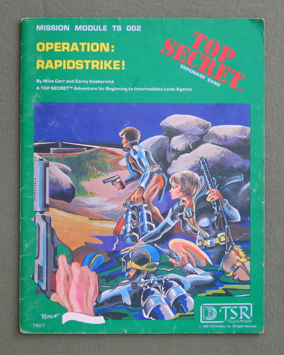 Image for Operation: Rapidstrike! (Top Secret RPG Module TS002) - PLAY COPY