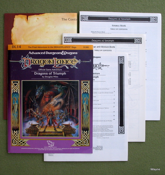 Image for Dragons of Triumph (Advanced Dungeons and Dragons: Dragonlance Module DL14)