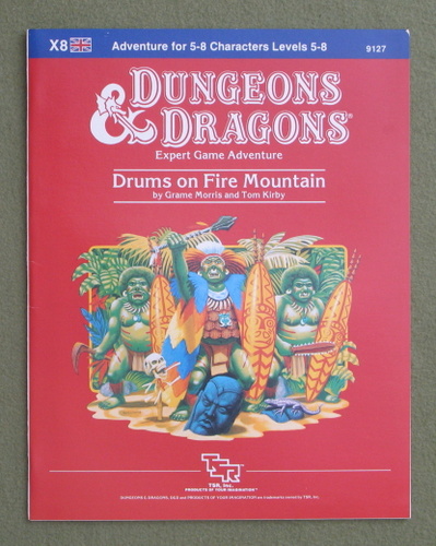 Image for Drums on Fire Mountain (Dungeons and Dragons Module X8)