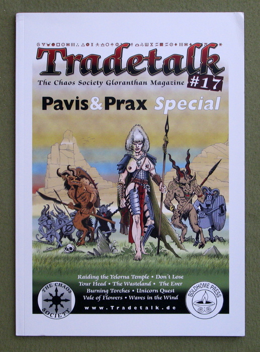 Tradetalk, Issue 17 (The Chaos Society Magazine: Glorantha, Hero Wars, HeroQuest, RuneQuest) Image for Tradetalk, Issue 17 (The Chaos Society Magazine: Glorantha, Hero Wars, HeroQuest, RuneQuest)
