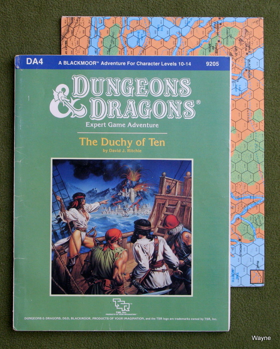 Image for The Duchy of Ten (Dungeons and Dragons: Blackmoor Module DA4)