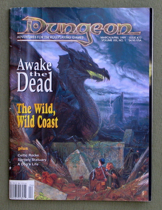 Image for Dungeon Magazine, Issue 73 - READING COPY