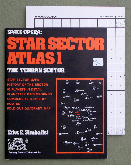 Image for Star Sector Atlas 1 - The Terran Sector (Space Opera)