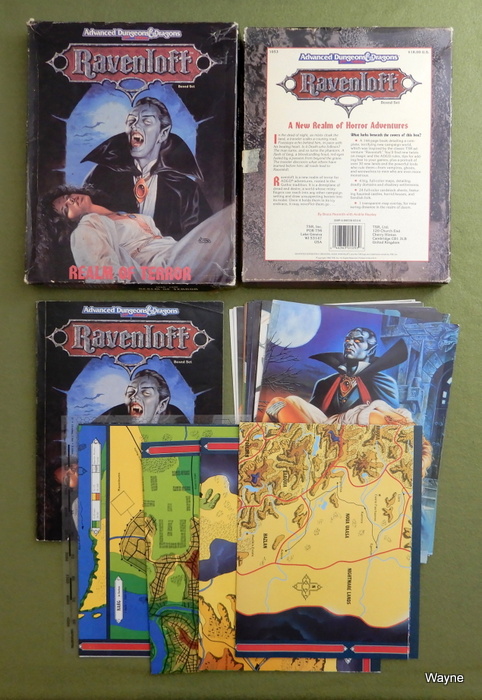 Image for Ravenloft: Realm of Terror (AD&D) - WORN PLAY SET