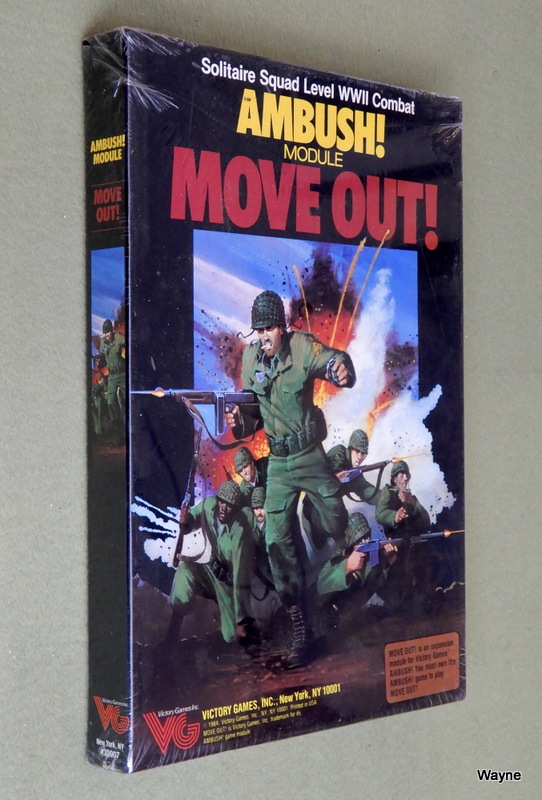 Ambush! Module: Move Out! (Solitaire Squad Level WWII Combat) Image for Ambush! Module: Move Out! (Solitaire Squad Level WWII Combat)