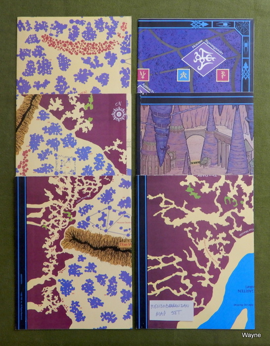 Image for Menzoberranzan: 6 Map Set (Forgotten Realms)