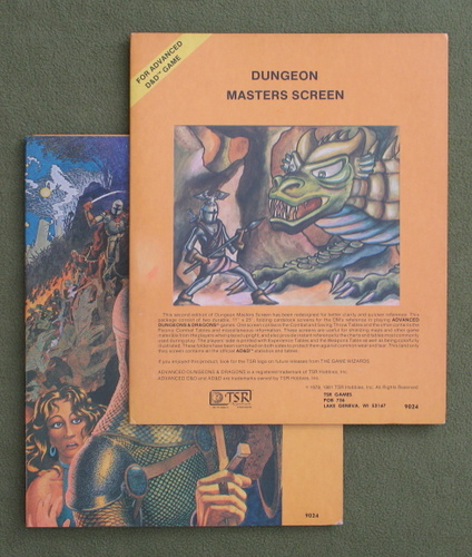Image for Dungeon Masters Screen (Advanced Dungeons & Dragons, 1st Edition)