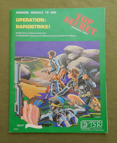Image for Operation: Rapidstrike! (Top Secret TS002) - PLAY COPY