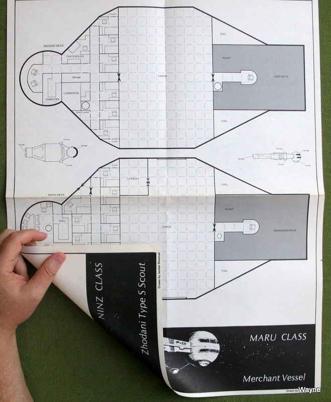 Image for Maru Class Merchant Vessel ~ Ninz Class Zhodani Type S Scout (Traveller Ship Deckplans)