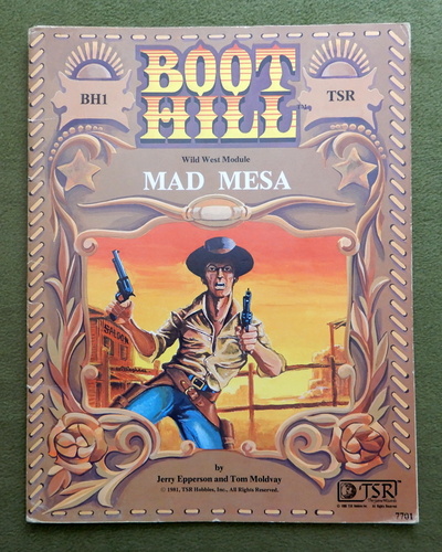Image for Mad Mesa (Boot Hill RPG module BH1)