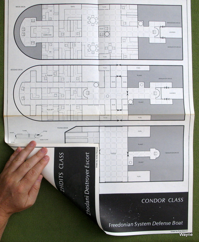 Image for Condor Class, Freedonian System Defense Boat ~ Zhdits Class Zhodani Destroyer Escort (Traveller Ship Deckplans)