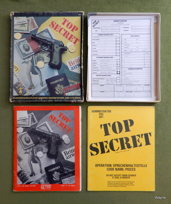 Image for Top Secret Espionage: Role-Playing Game - HEAVY WEAR - PLAY SET