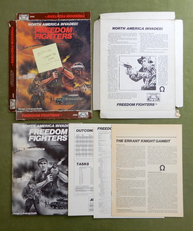 Image for Freedom Fighters RPG - INCOMPLETE