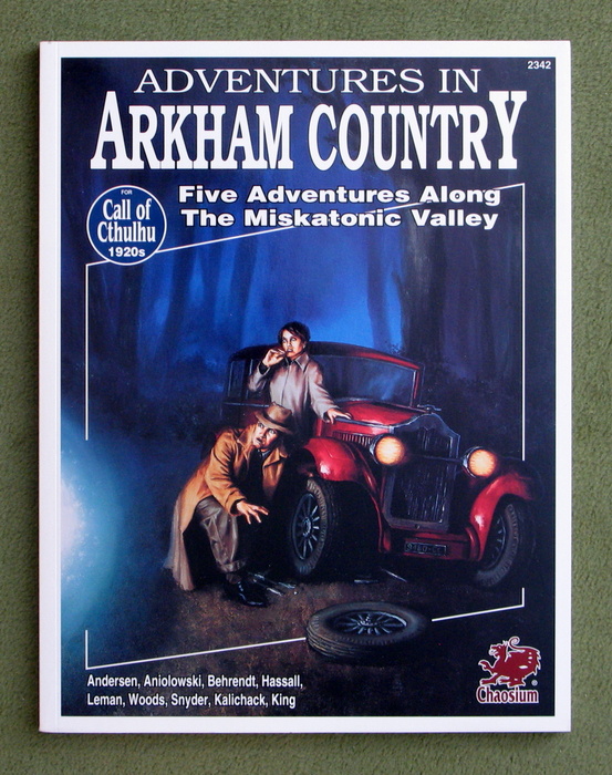 Image for Adventures in Arkham Country: Five Adventures Along the Miskatonic Valley (Call of Cthulhu Horror Roleplaying, 1920s)