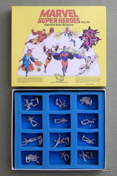 Image for Marvel Super Heroes: Unpainted Metal Miniatures, Set 2