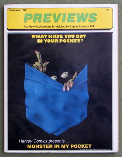 Image for Previews #23: For New Publications Scheduled to Ship in January 1991 - Diamond Comic Distributors, Inc.