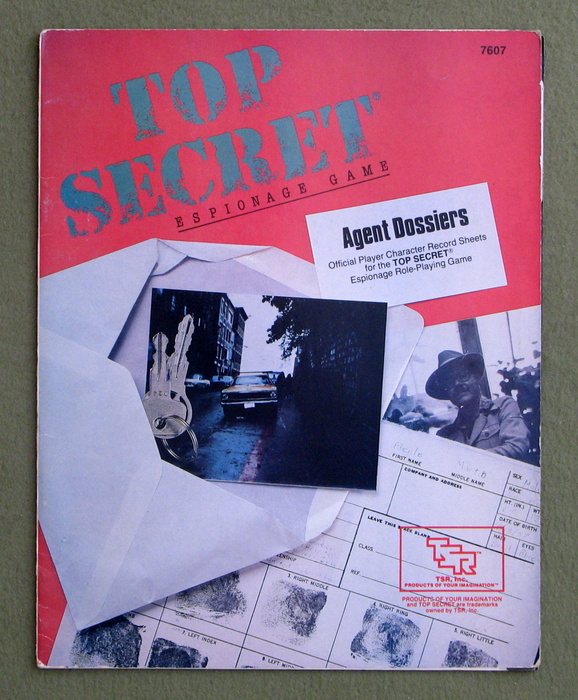Image for Agent Dossiers (Top Secret RPG)