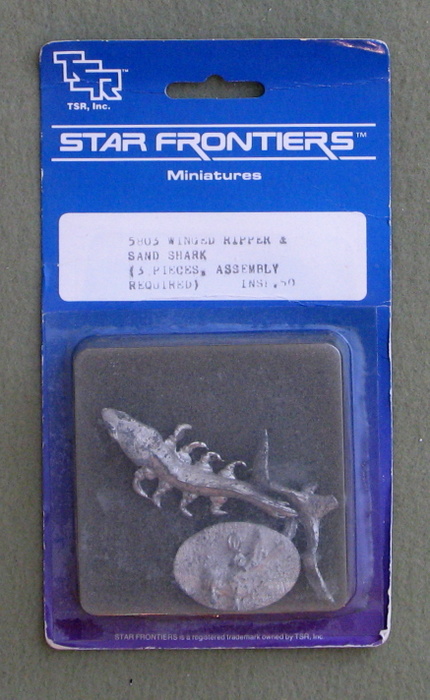 Image for Star Frontiers Winged Ripper & Sand Shark: 3 Pieces (TSR Classics Miniatures)