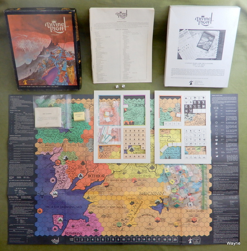 Image for Divine Right: A Fantasy Board Game