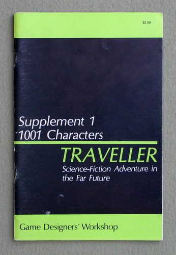 Image for Traveller Supplement 1: 1001 Characters - 1ST PRINT