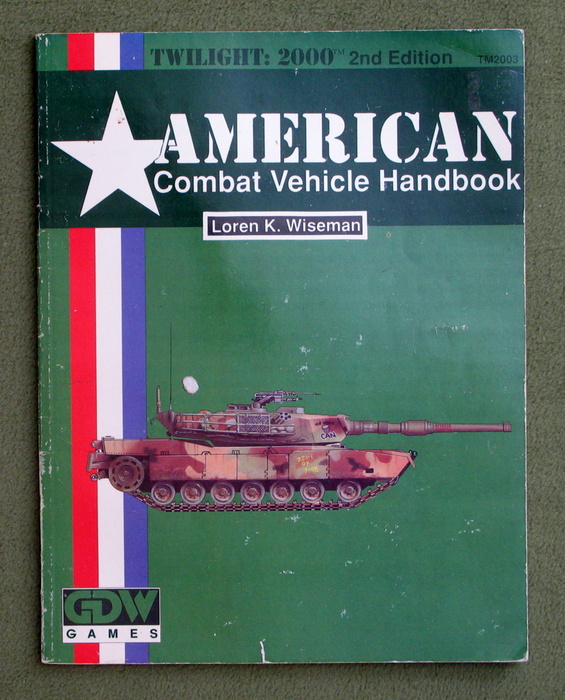 Image for American Combat Vehicle Handbook (Twilight: 2000, 2nd edition) - PLAY COPY