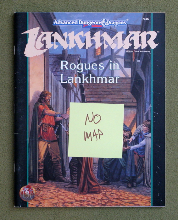 Image for Rogues in Lankhmar (Advanced Dungeons & Dragons) - MISSING MAP
