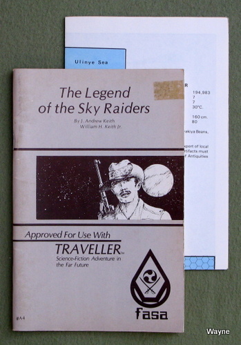 Image for Legend of the Sky Raiders (Traveller RPG)