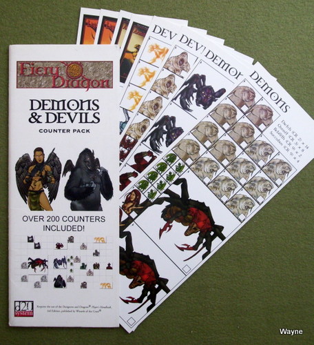 Demons & Devils Counter Pack (D20 system) Image for Demons & Devils Counter Pack (D20 system)