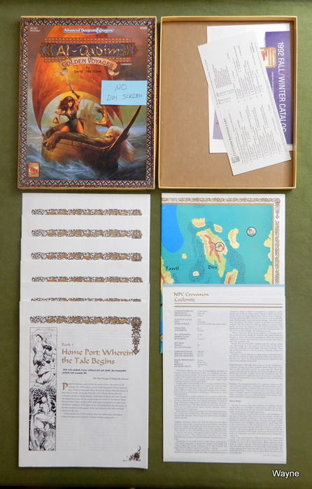 Image for Golden Voyages (AD&D: Al Qadim) - NO DM SCREEN