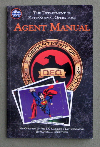 Agent Manual: An Overview of the DC Universe's Department of Extranormal Operations (DCU RPG) Image for Agent Manual: An Overview of the DC Universe's Department of Extranormal Operations (DCU RPG)