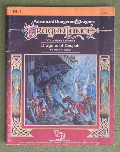 Image for Dragons of Despair (AD&D / Dragonlance) - PLAY COPY