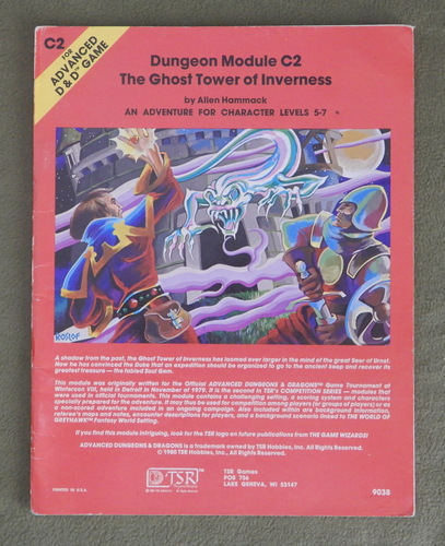 Image for The Ghost Tower of Inverness (Advanced Dungeons & Dragons module C2)